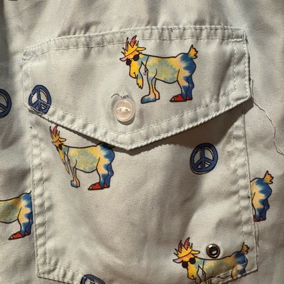 GOAT USA "Chuck the GOAT" swim trunks - Picture 5 of 13